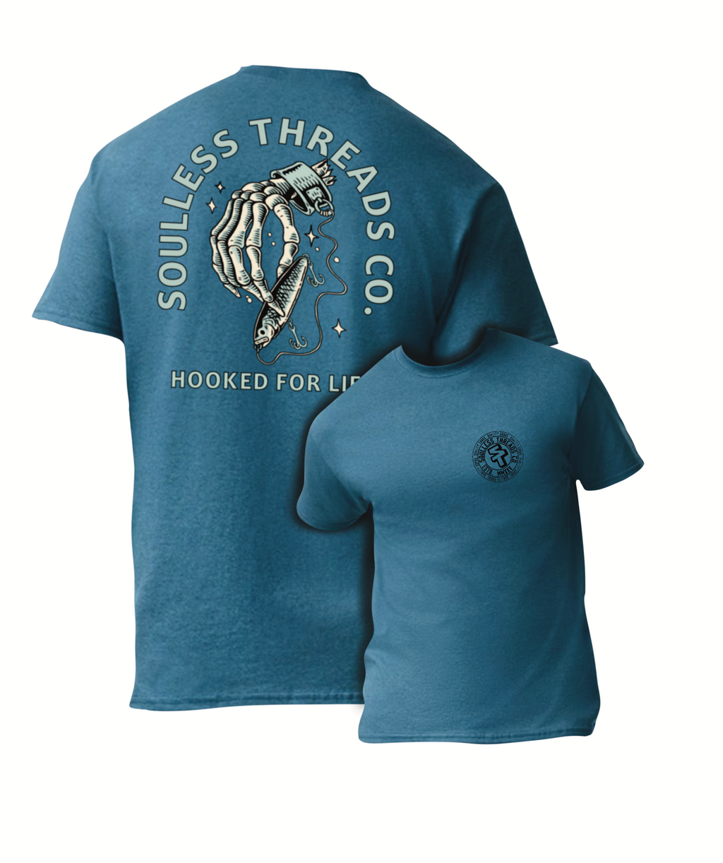 HOOKED FOR LIFE TEE